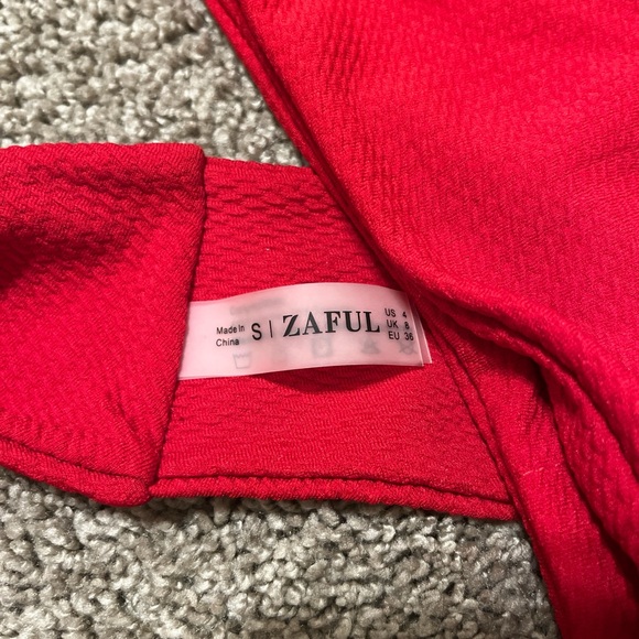 Zaful Vibrant Red Swimwear - Picture 3 of 3